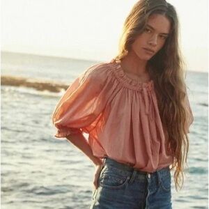 Doen Shore Top in Petal